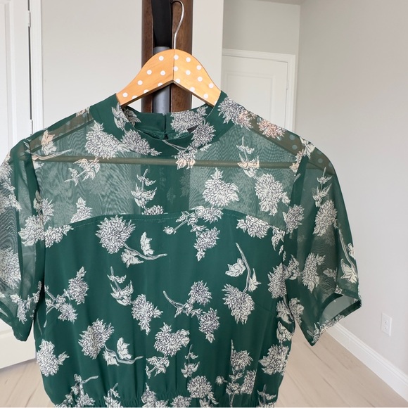 Lulus Green Floral Dress - Picture 2 of 4